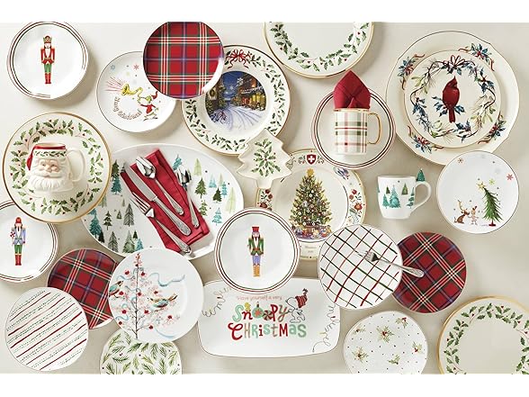 Lenox Nutcracker Dinnerware Accent Plates, Set of 4