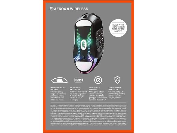 SteelSeries Aerox 9 Wireless Gaming
