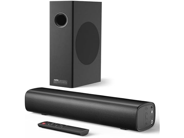 Saiyin Soundbar with 4'' Subwoofers