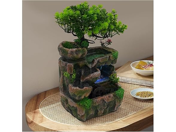 Tabletop Fountain Indoor Waterfall