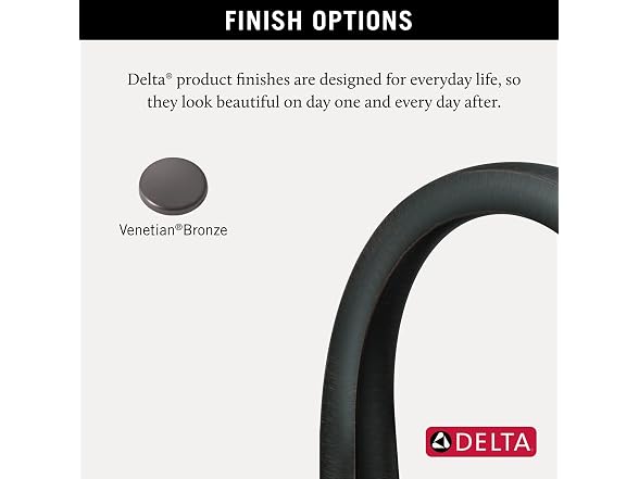 Delta Stryke Roman Tub Faucet, Oil Rubbed Bronze
