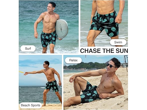 Kanu Men's Black Trunk (S)