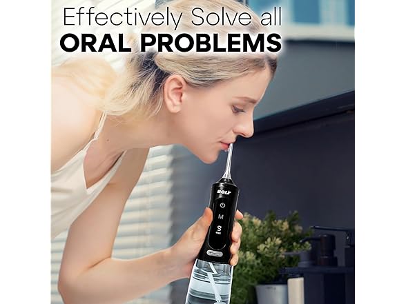 BOLT 350ml Oral Irrigator - 9 Modes