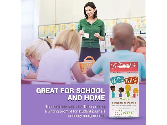 Letz Talk Conversation Cards for Kids