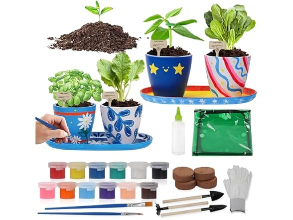 Paint Plant Flower Gardening Kit 2