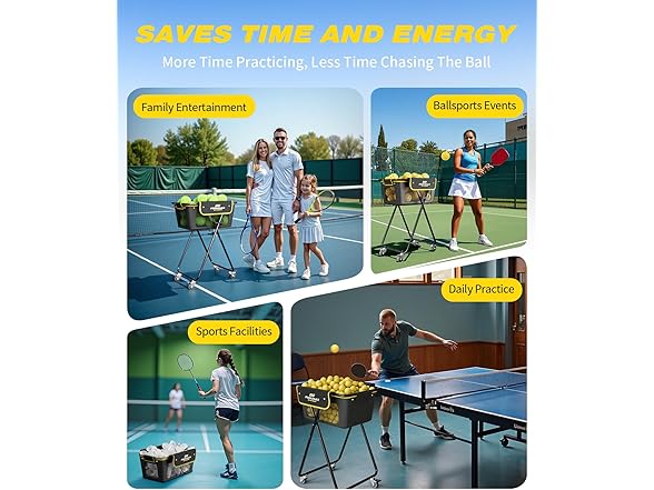 PodiuMax Pickleball Tennis Ball Hopper