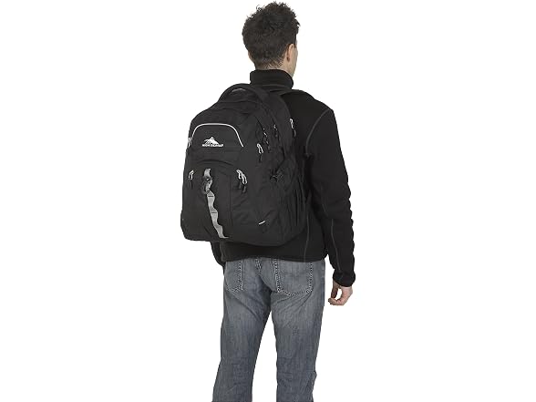High Sierra Access 2.0 Laptop Backpack, Black