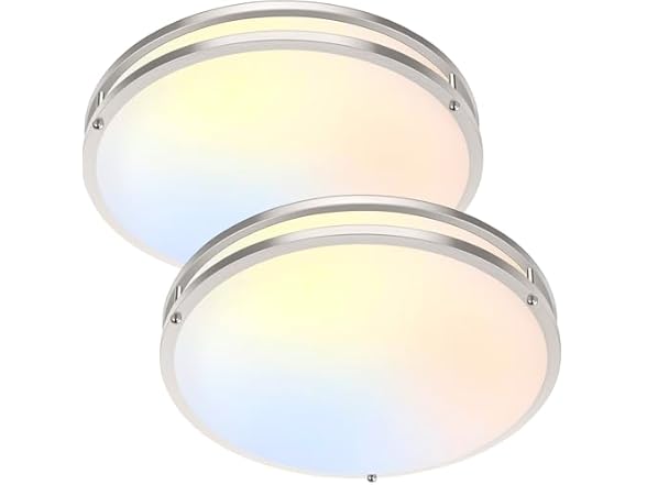 Brushed Nickel- 16 Inch-2 Packs