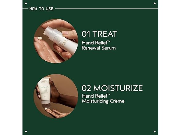 Aveda Hand Relief Moisturizing Creme, 4.2 oz, 3 Pack