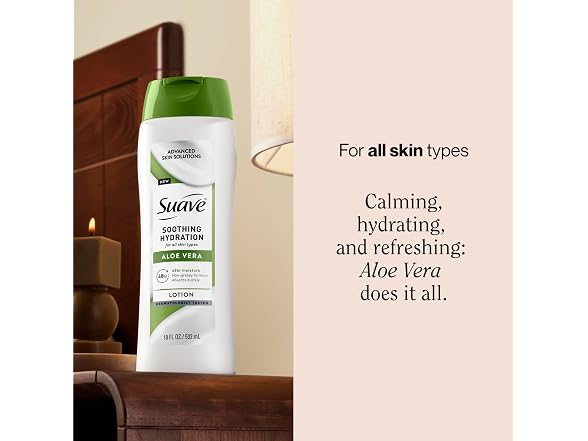 Suave Soothing Hydration Lotion 18oz
