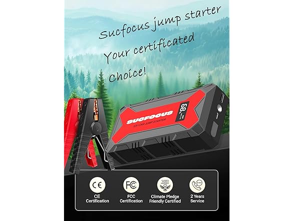 SUCFOCUS Jump Starter | 4000A