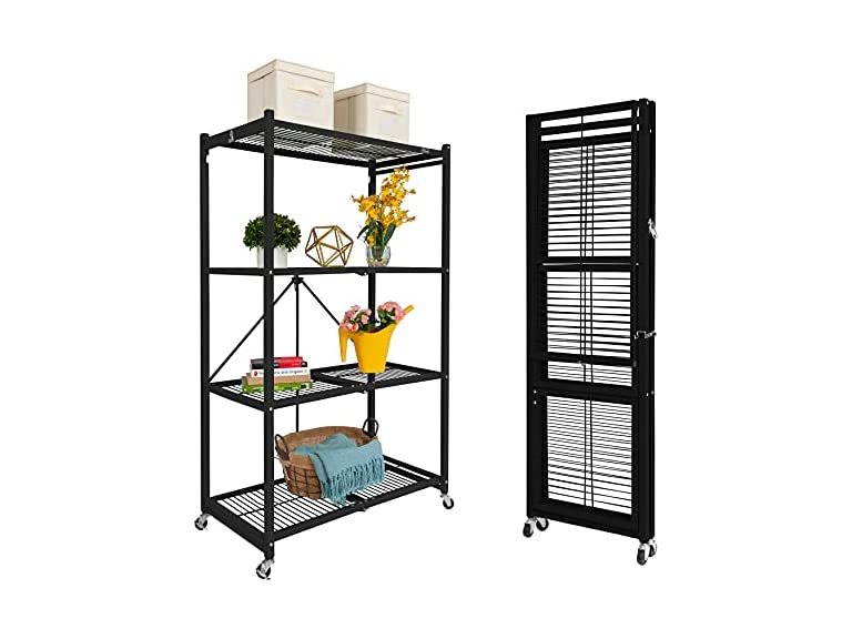 Origami R5 4 TIER SHELVES With Casters -Choose Color - Gallery 11