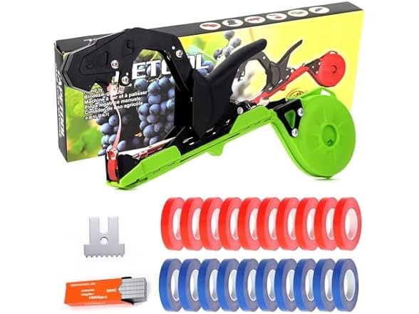 Plant Tying Machine & Garden Tape Gun
