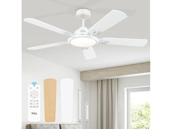 52 Ceiling Fan w/ Light & Remote