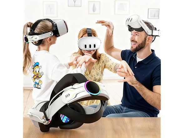 ArocoVr RGB Head Strap for Oculus and Meta Quest