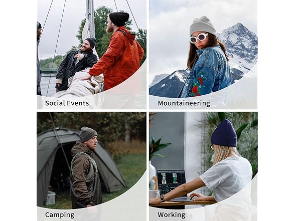 PRTYABS Cute Philippines Flag Beanie