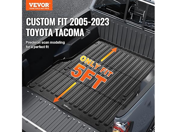 VEVOR Truck Bed Mat - Toyota Tacoma