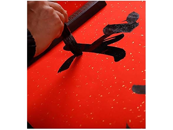 Semli Red Raw Rice Paper Paper Cut Chinese
