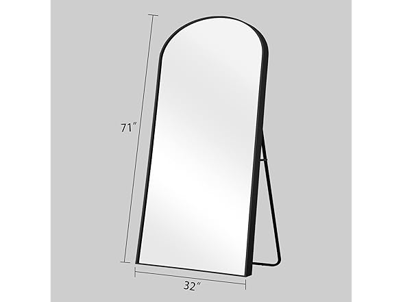 NeuType 71"x32" Arched Mirror
