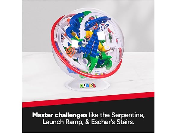 Rubik's Rubik’s Cube, Rubik’s Tracks 125 3D Gravity Maze & 3