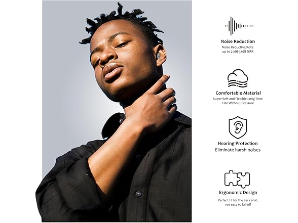 BNU Concert Ear Plugs 2 Pairs