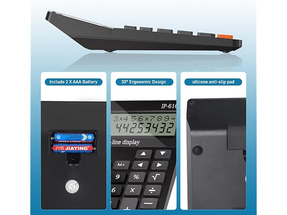 iPepul LCD Display Talking Calculator
