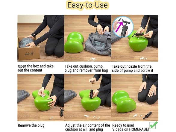 Air8 Multipurpose Exercise Balance Ball