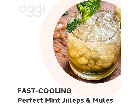 OGGI Small Ice Cube Tray, 2 Mini Ice Cube Trays