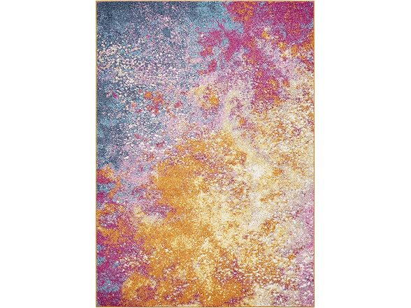 Nourison Passion Sunburst Rug 5'3x7'3