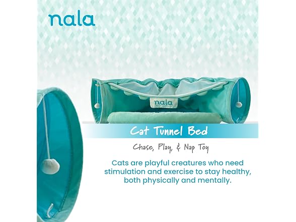Caitec Presents Nala Cat Tunnel Bed