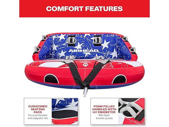 Airhead Super Mable 3-Person Towable Tube