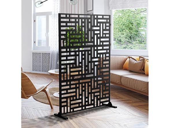 Freestanding Metal Privacy Screen