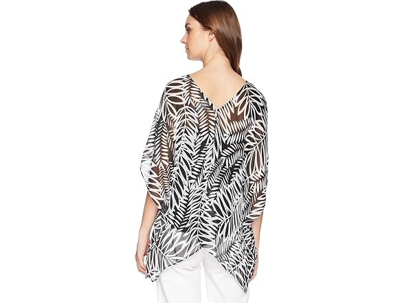 Nydj Women (XS) Chiffon Caftan Popover