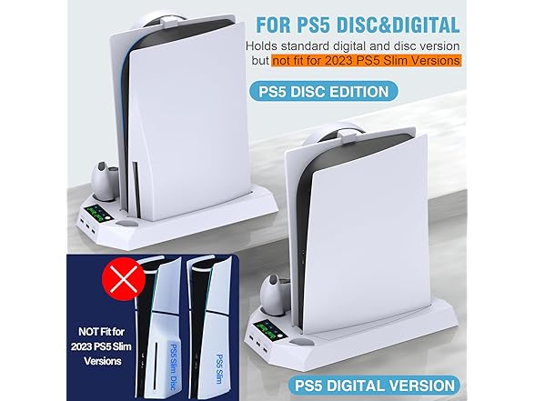BOLT AXTION PS5 Stand w/Cooling Station