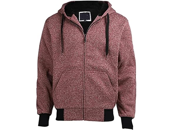 Gary Com Men (M) Marled Sherpa Lined Hoodies