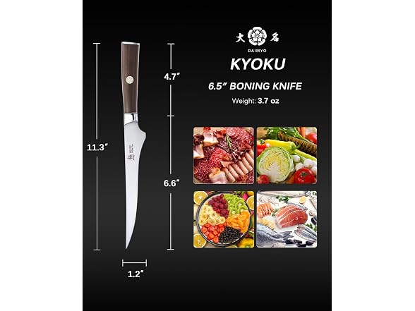 KYOKU 6.5" Boning Knife Daimyo Series