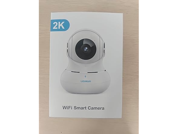 (NEW) Indoor 2K 360 Pan/Tilt Camera w/ Motion Detection
