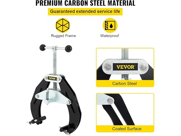 Pipe Clamp, 2 to 6 in, High Strength Ultra Clamp