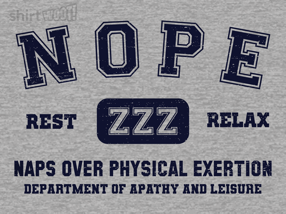 Naps Over Physical Exertion