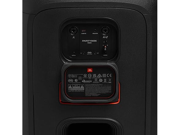 (NEW) JBL PartyBox 520 Portable Battery Powered Party Speaker