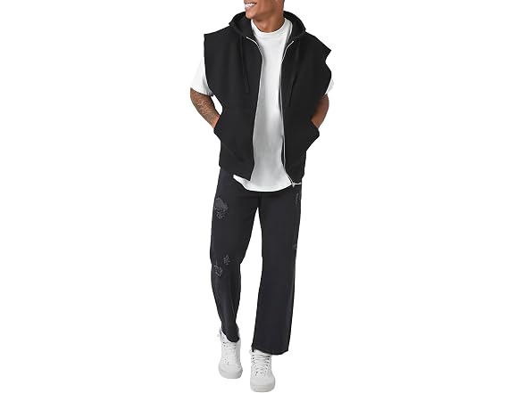 Forever 21 (XXL) Sweater-Knit Hooded Vest