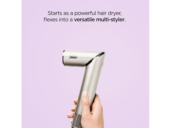 Shark FlexStyle, Air Multi-Styler & Drying System, Diffuser, Stone, HD435 (Open Box)