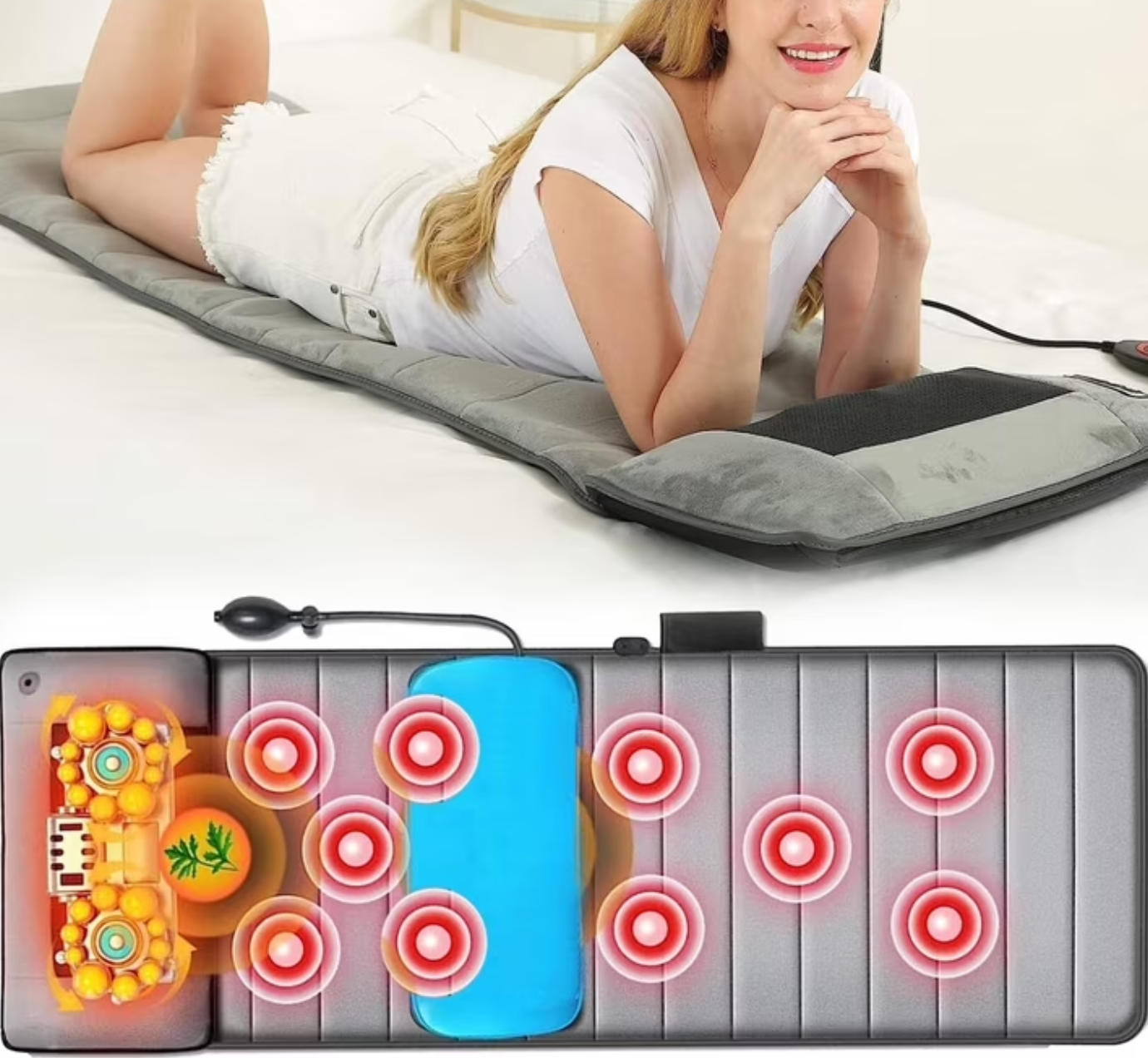 Doctor Pillow Therapeutic Air Massage Mat - Gallery 16