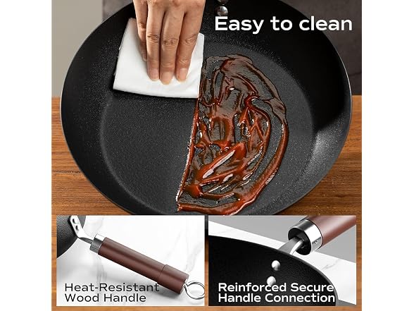 Armorbear 12" Carbon Steel Frying Pan