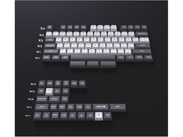 SIKAKEYB PBT Doubleshot Custom Keycaps