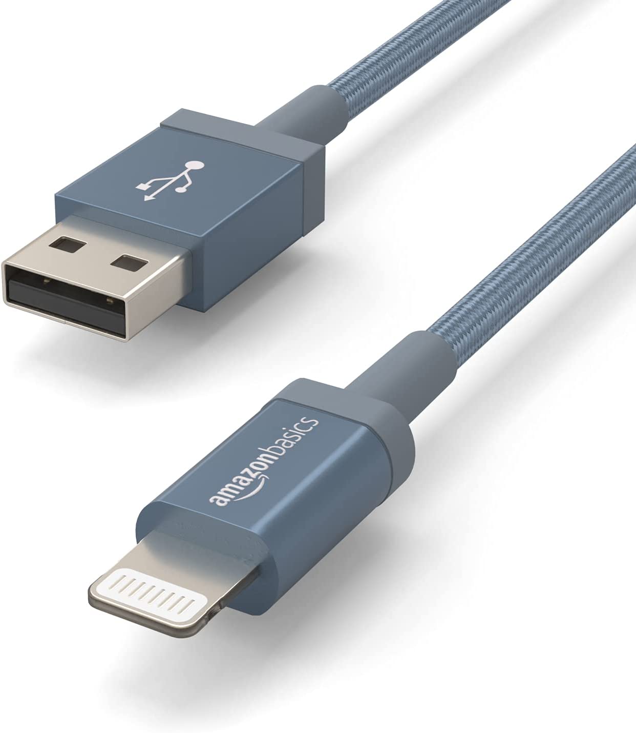 AmazonBasics 6FT Nylon USB-A to Lightning Charging Cable - Gallery 12