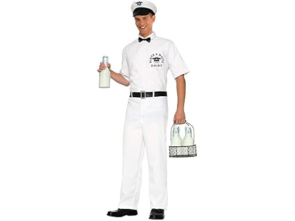 Rubies 1950's Milkman Costume for (Standard)