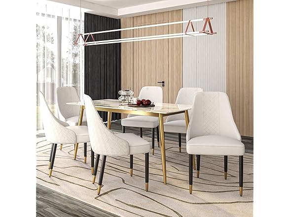 LeisureMod Allure Chair Set of 2