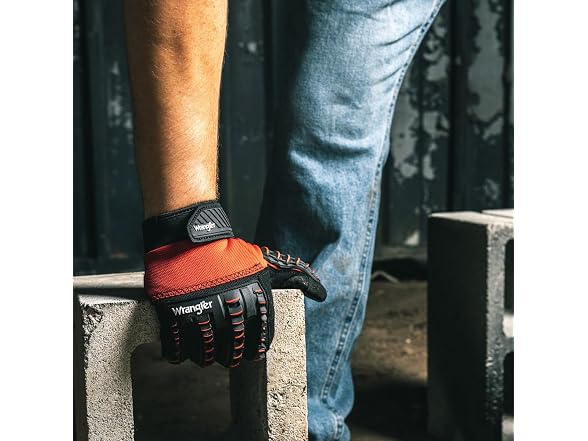 Wrangler Performance Men’s Pro Builder Gloves LG