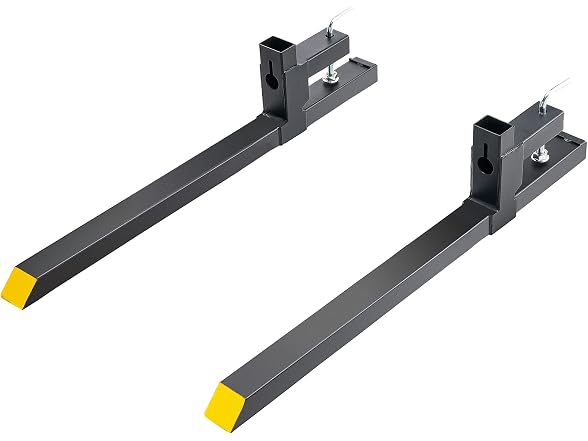 Pallet Forks, 2000 lbs Capacity Clamp on Pallet